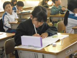 国語の学習の様子