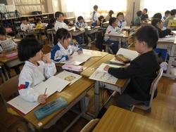 国語の学習の様子