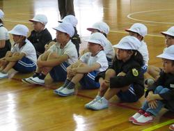学校たんけん開始前の様子
