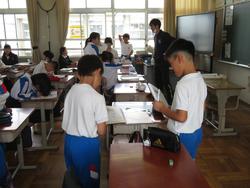 5年生英語の授業