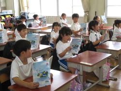 1年生国語の授業