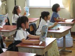 1年生国語の授業