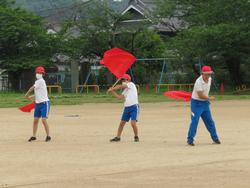 6年生運動会の練習