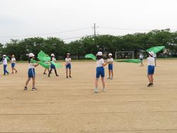 6年生運動会の練習