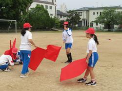 6年生運動会の練習