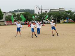 6年生運動会の練習