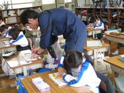 2年国語の授業