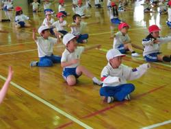 1・2年生運動会の練習