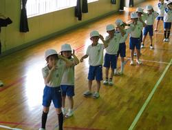 1・2年生運動会の練習