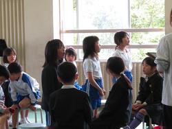 3年生音楽の授業