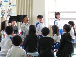 3年生音楽の授業
