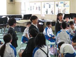 3年生音楽の授業