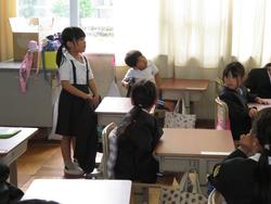 1年生生活の授業