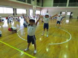 1・2年生運動会の練習