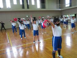 5・6年生運動会の練習