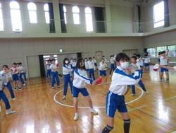 5・6年生運動会の練習
