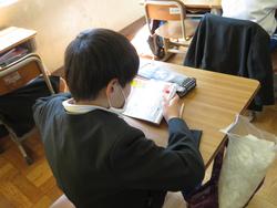 3年生国語の授業