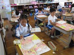 2年生図工の授業