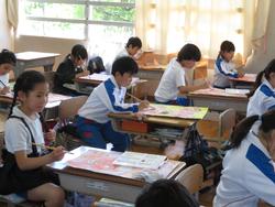 2年生図工の授業