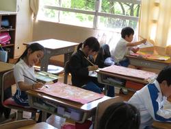2年生図工の授業