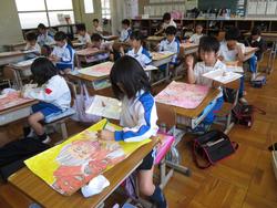 2年生図工の授業