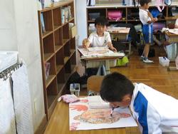 2年生図工の授業