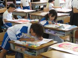 2年生図工の授業