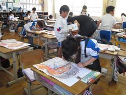 2年生図工の授業
