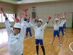 3・4年生運動会の練習