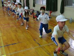 3・4年生運動会の練習