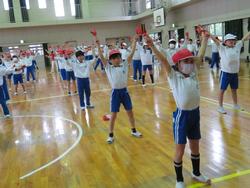 3・4年生運動会の練習