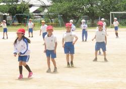 1・2年生運動会の練習
