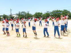 1・2年生運動会の練習