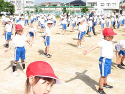 運動会全体練習