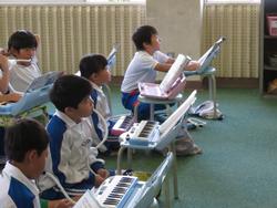 2年生音楽の授業