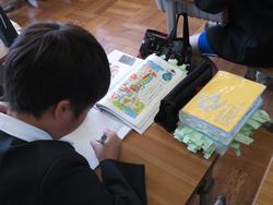 4年生国語の授業