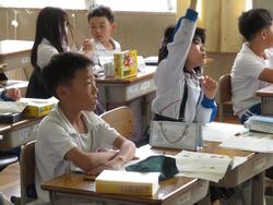 3年生国語の授業