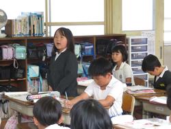 3年生国語の授業