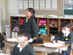 3年生国語の授業