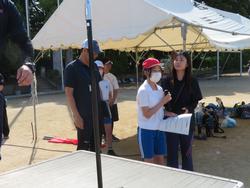 開会式の司会進行