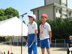 応援合戦の練習