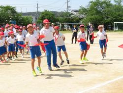 応援合戦の練習