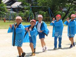 3・4年生表現演技の練習