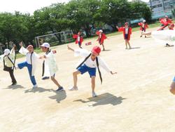 3・4年生表現演技の練習