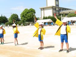 3・4年生表現演技の練習