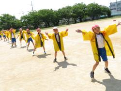 3・4年生表現演技の練習