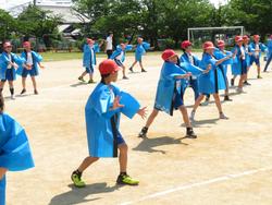 3・4年生表現演技の練習