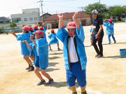 3・4年生表現演技の練習