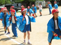 3・4年生表現演技の練習