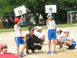 応援合戦の練習